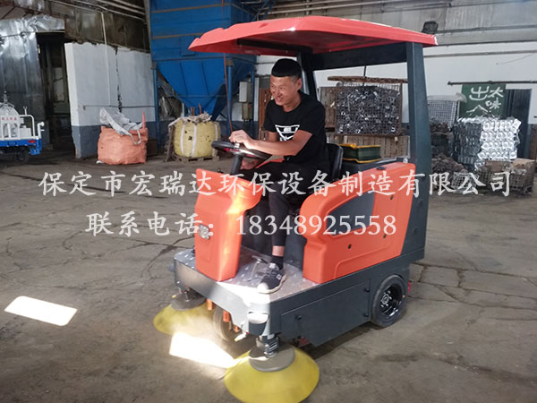 廊坊霸州工廠(chǎng)—宏瑞達1450掃地車(chē)案例