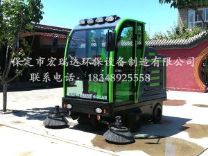 保定宏瑞達2150物業(yè)清掃車(chē)助力廣東潮汕小區的物業(yè)清潔